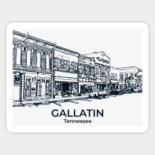 Gallatin - Tennessee Magnet